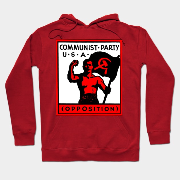 Communist Party USA Hoodie by truthtopower